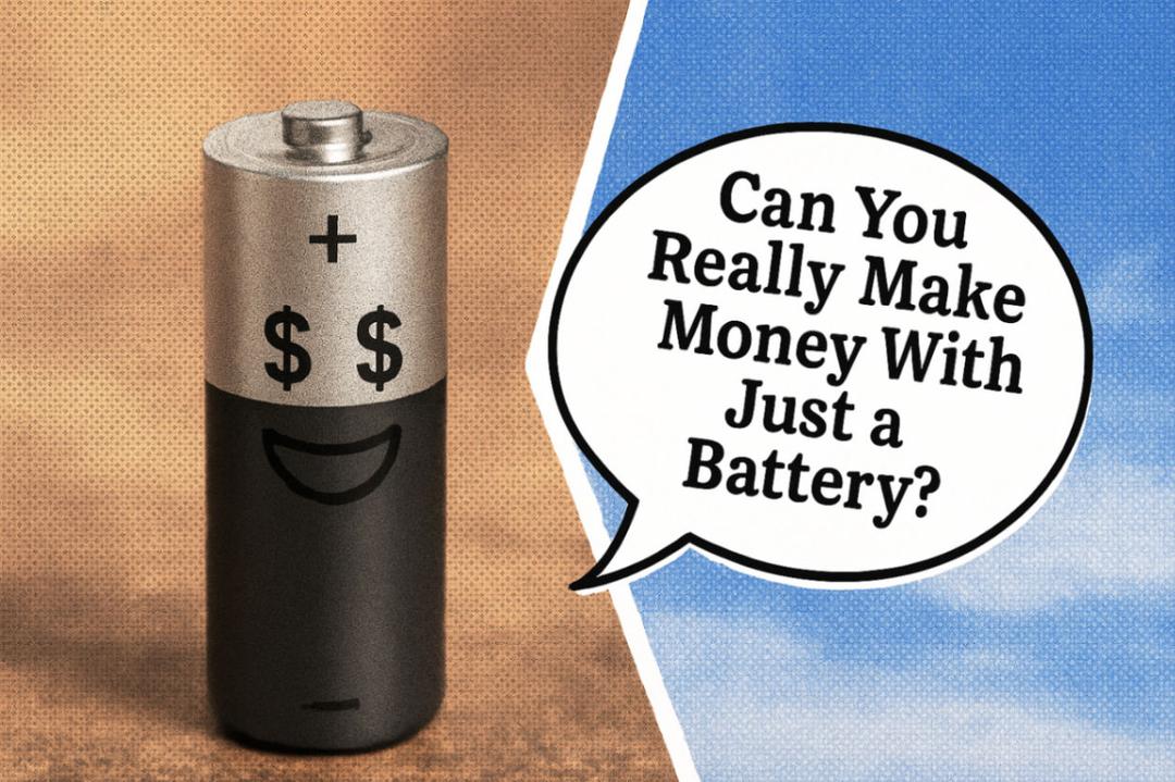 Can You Make Money With Battery Storage?